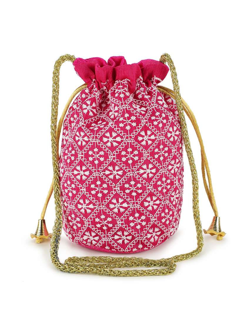 embroidered ethnic potlis