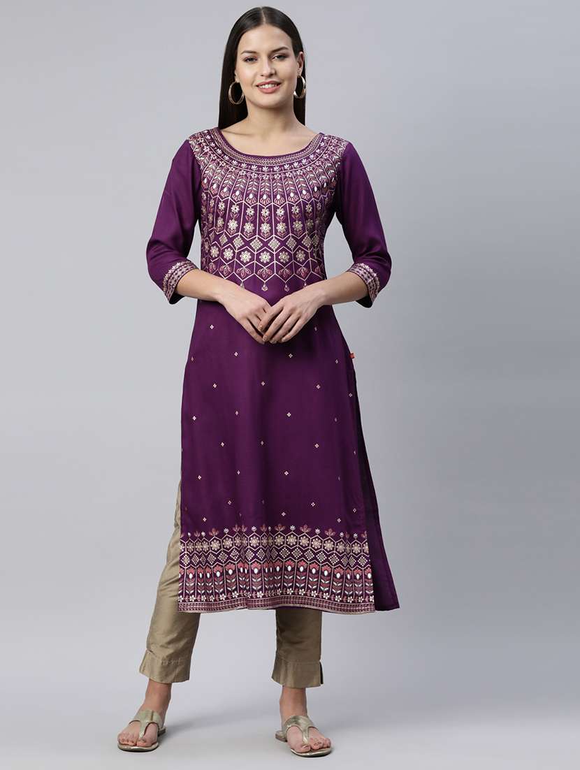 women's straight kurta