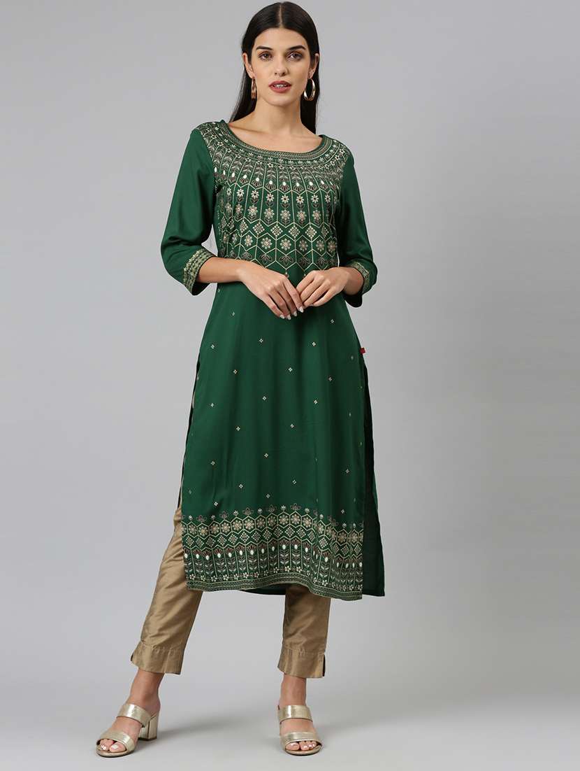 women's straight kurta