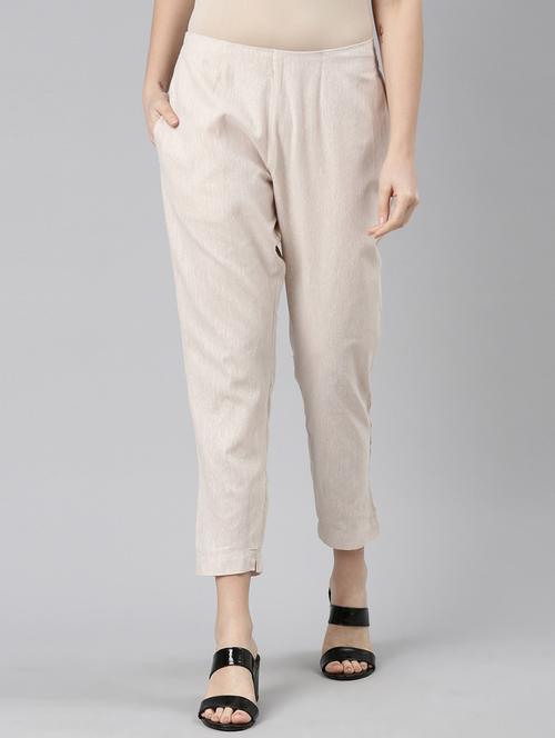 solids cotton tapered pant - 19415582 -  Standard Image - 0