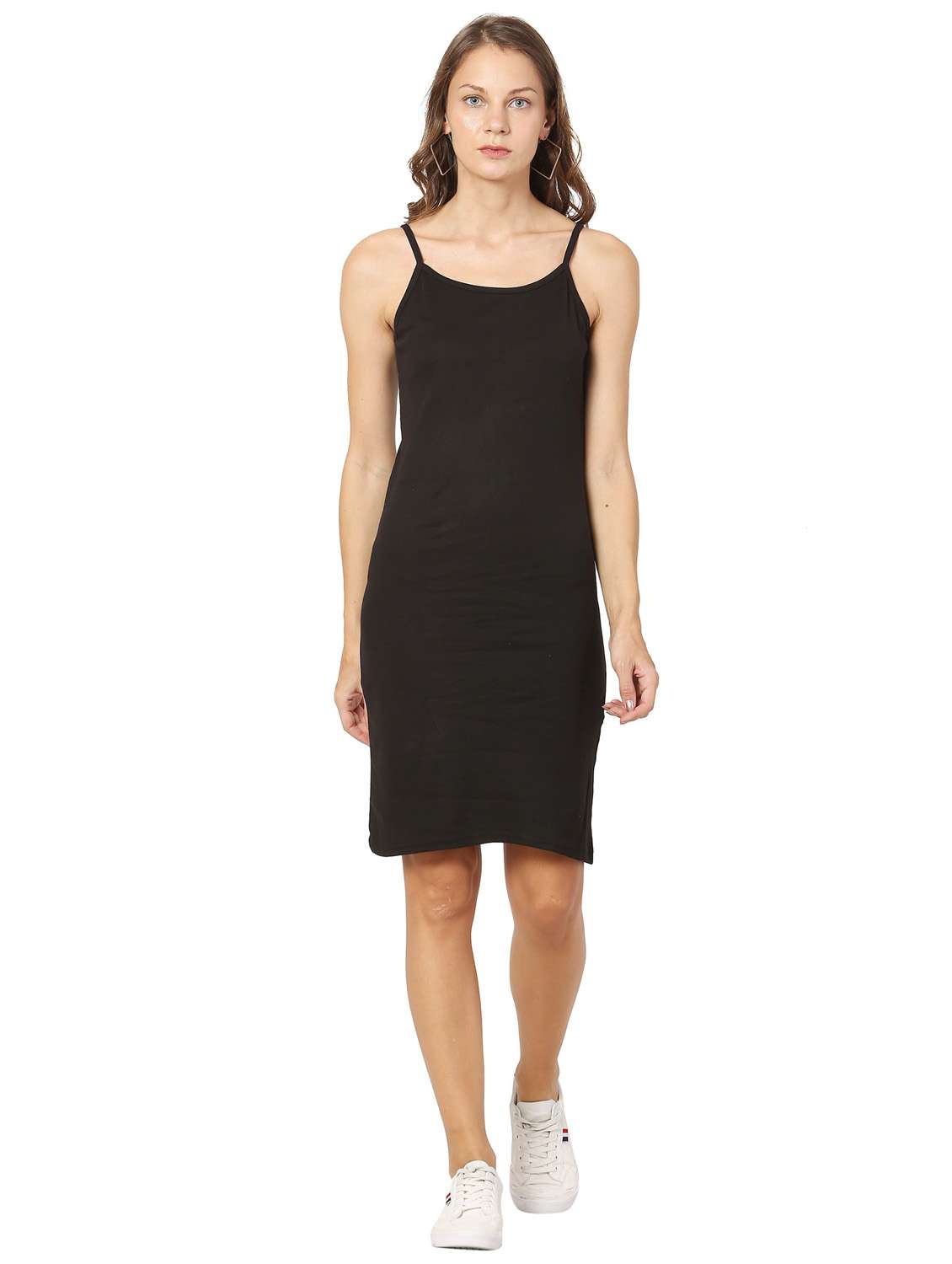women's sheath solid dress