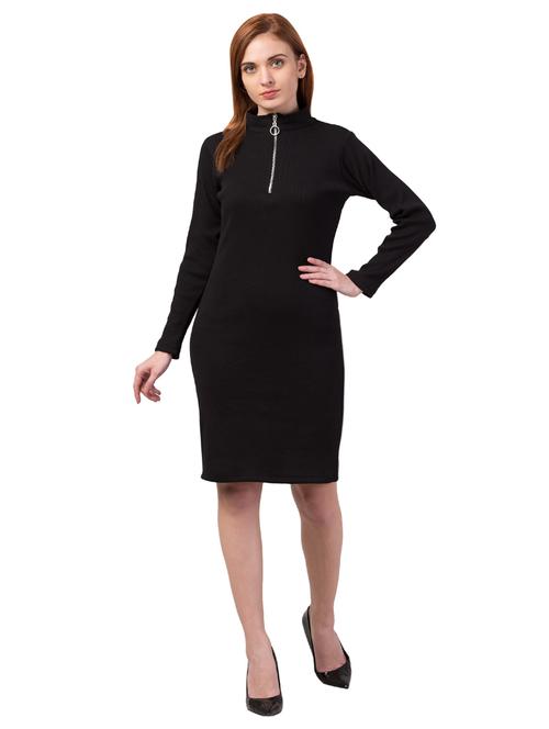 women's bodycon solid dress - 19417361 - Standard Image - 0
