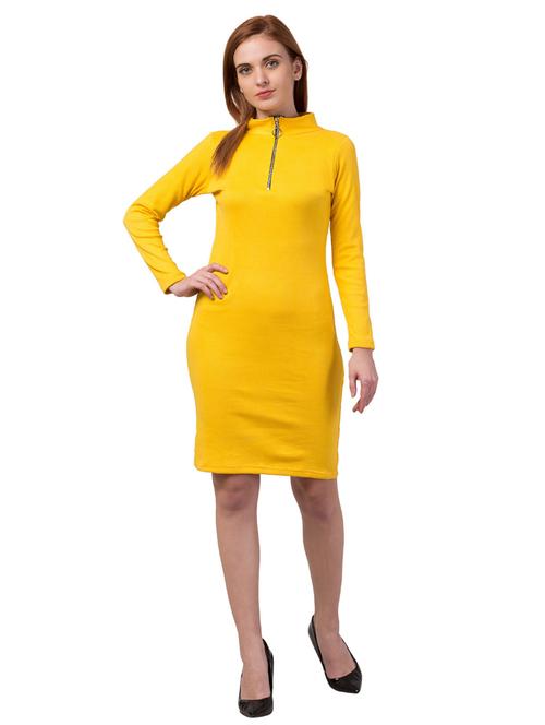 women's bodycon solid dress - 19417364 -  Standard Image - 0