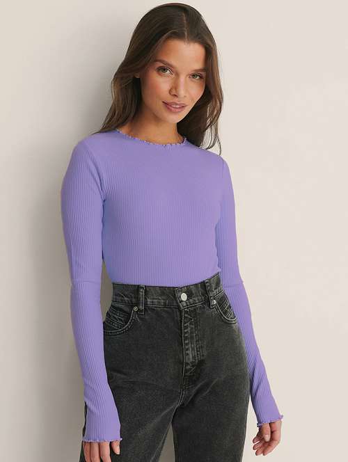 women's straight round neck top - 19417389 -  Standard Image - 0