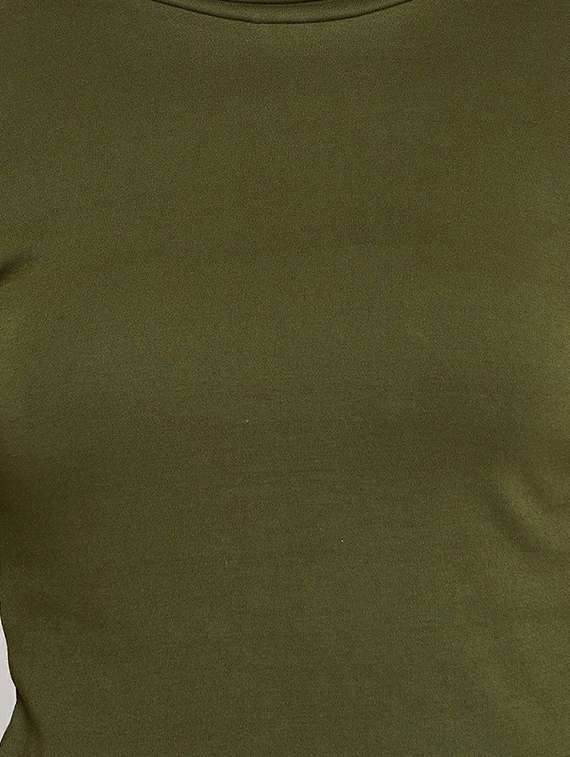 women's straight high neck top - 19417402 -  Standard Image - 4