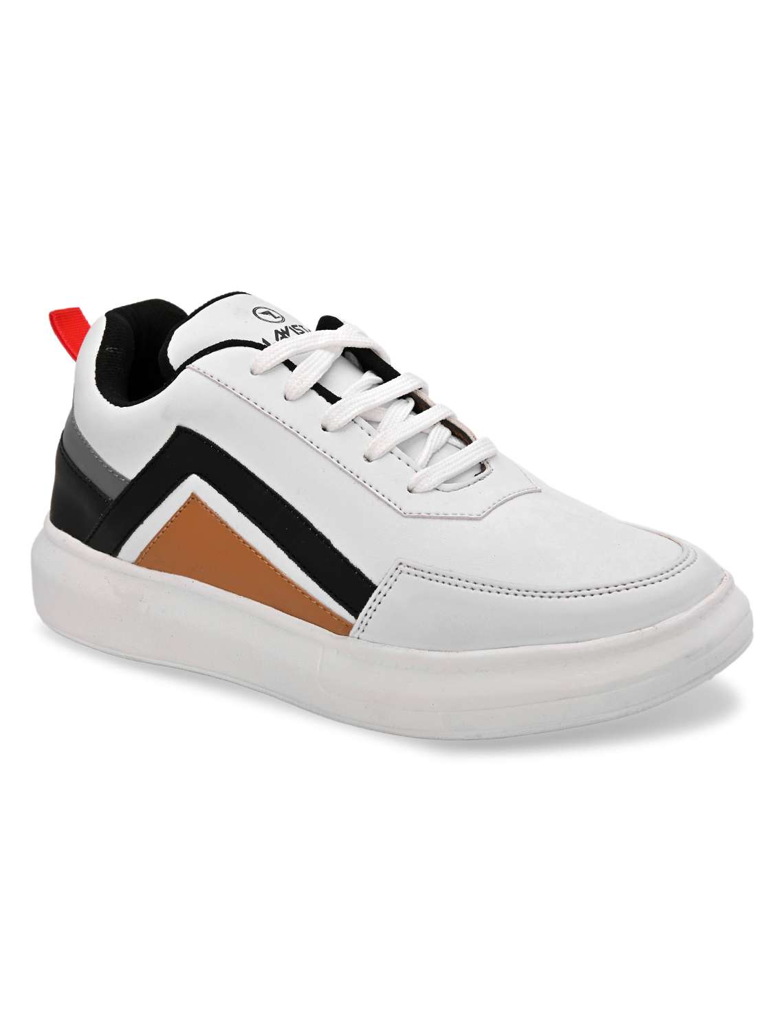 white lace up sport shoe - 19420271 -  Standard Image - 1