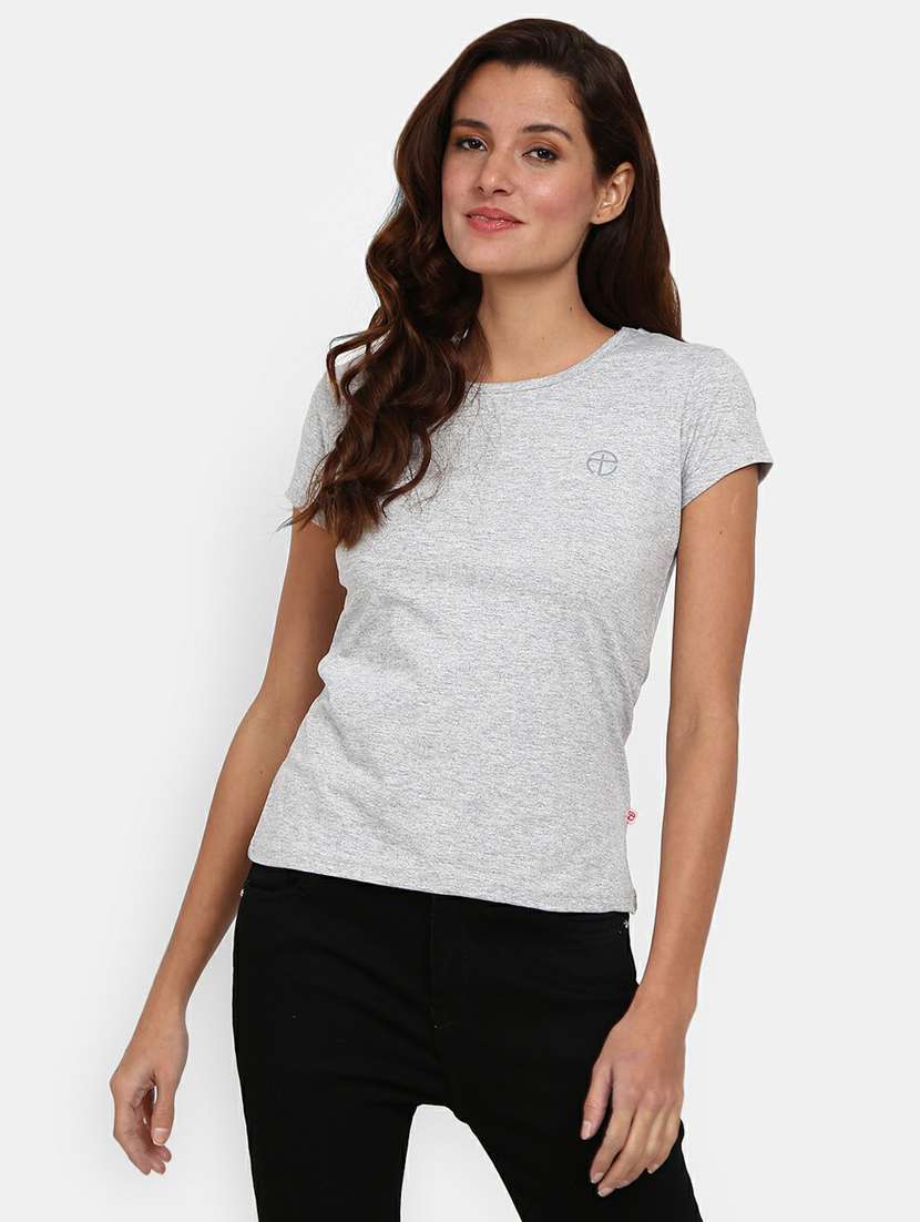 women's all over print crew neck t-shirt