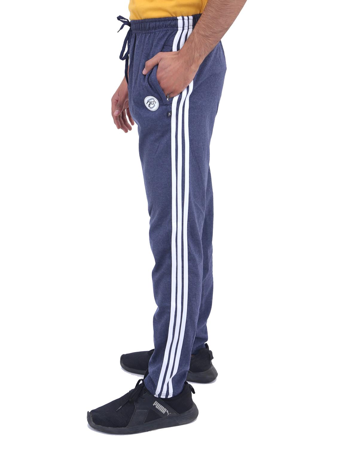 blue side striped pyjama - 19421642 - Standard Image - 1