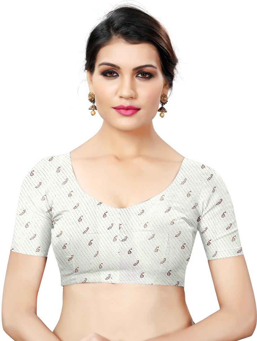 women's floral multi colored saree with blouse - 19423812 - Standard Image - 1