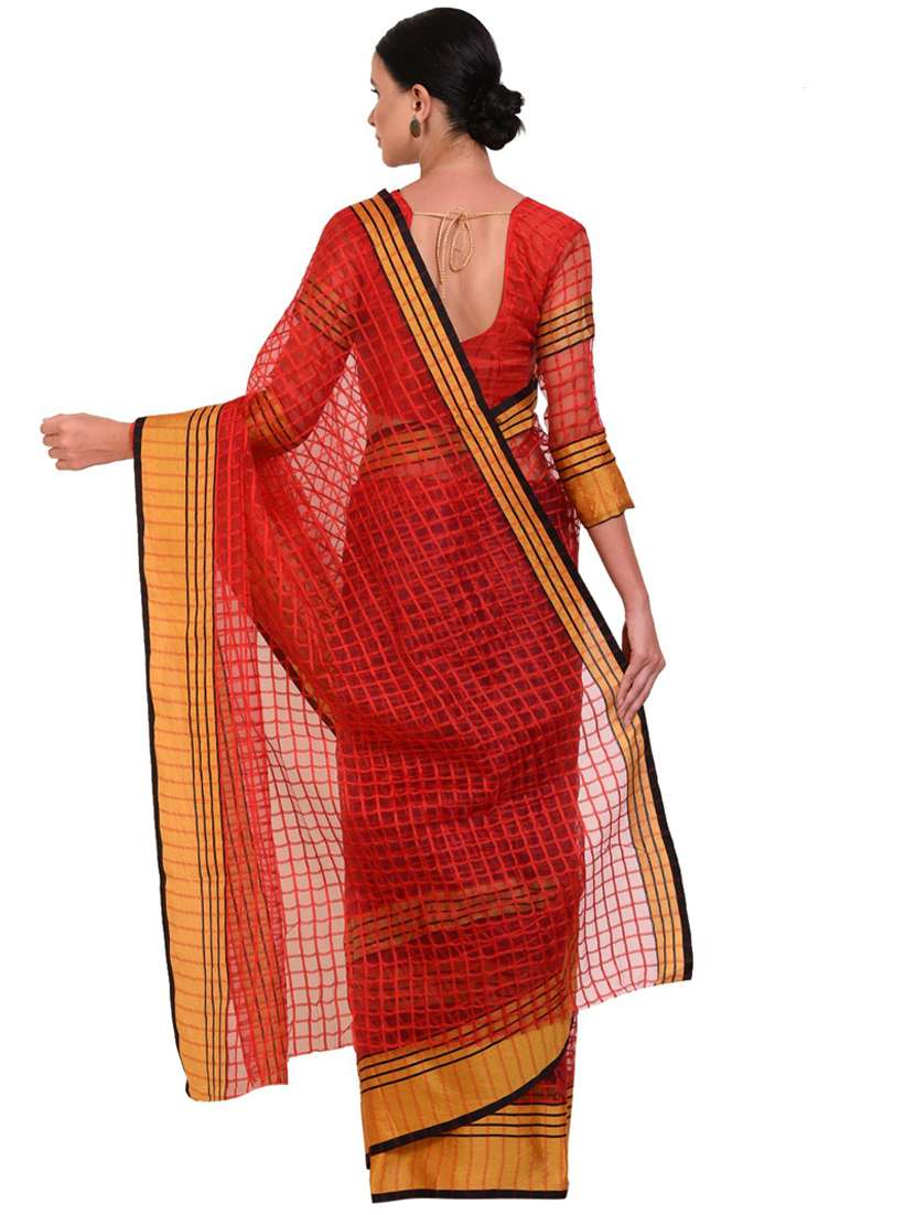 women's banarasi saree with blouse - 19427128 - Standard Image - 1