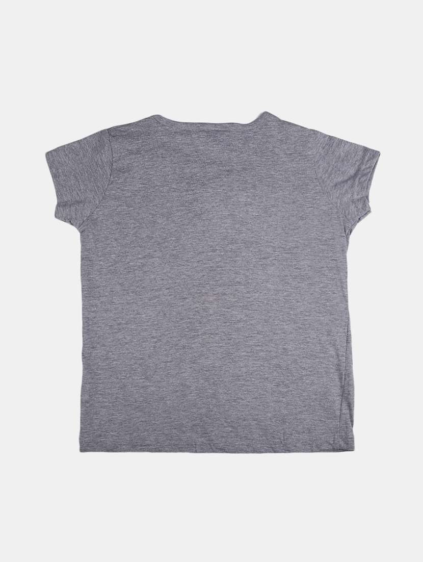 girls round neck printed regular tee - 19430870 -  Standard Image - 1