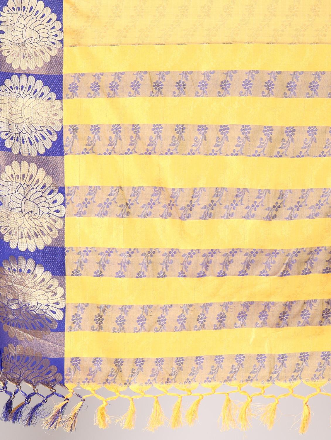 multi colored self design saree - 19431600 - Standard Image - 4
