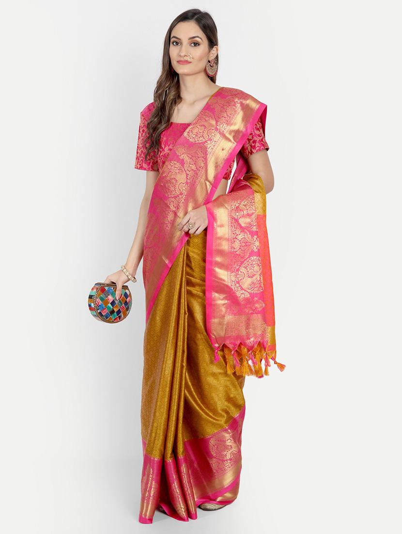 printed mysore saree - 19431650 - Standard Image - 1
