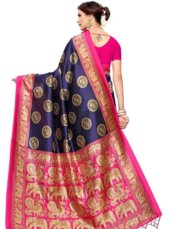 self design printed saree - 19434773 - Standard Image - 1