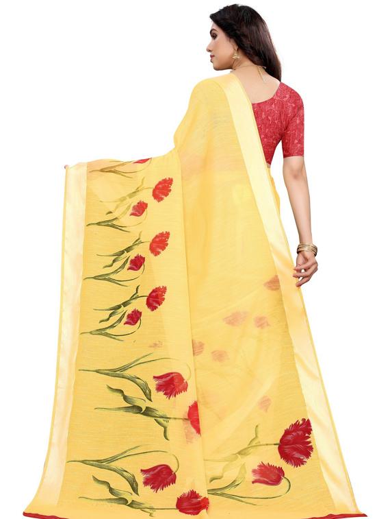 kalamkari printed saree - 19434818 - Standard Image - 1