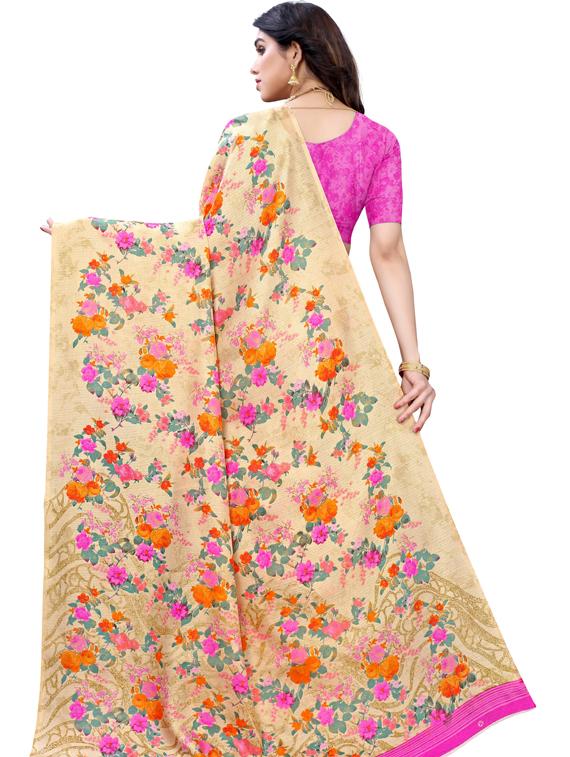 self design printed saree - 19434819 - Standard Image - 1