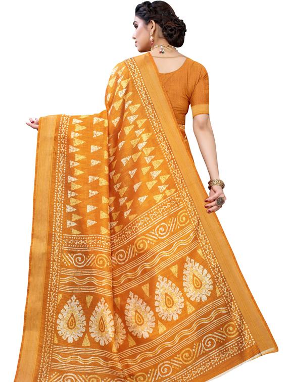 kalamkari printed saree with blouse - 19434831 -  Standard Image - 1