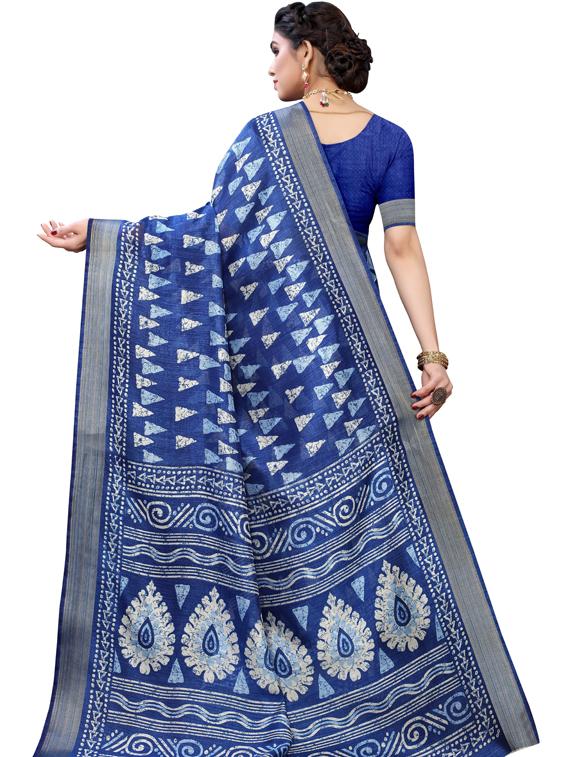 kalamkari printed saree with blouse - 19434835 -  Standard Image - 1