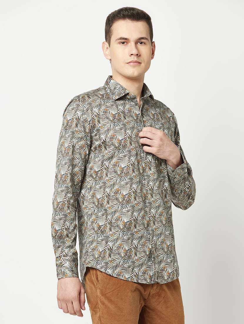 mens tropical casual shirt - 19435088 -  Standard Image - 1