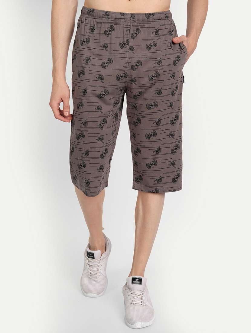 men printed three-fourths