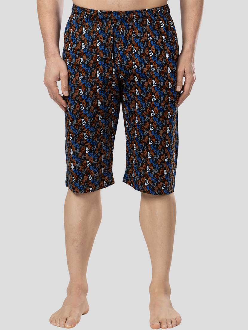 men printed three-fourths