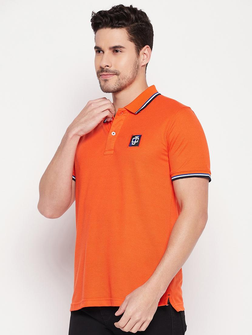 men polo neck plain t-shirt - 19435323 -  Standard Image - 1
