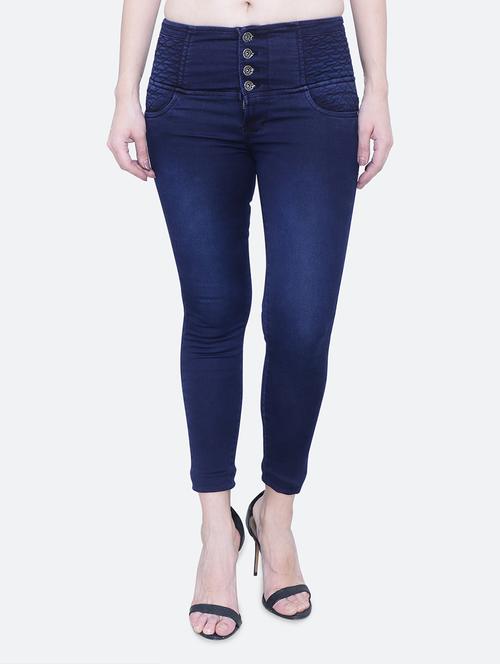 women's plain slim fit jeans - 19435466 -  Standard Image - 0