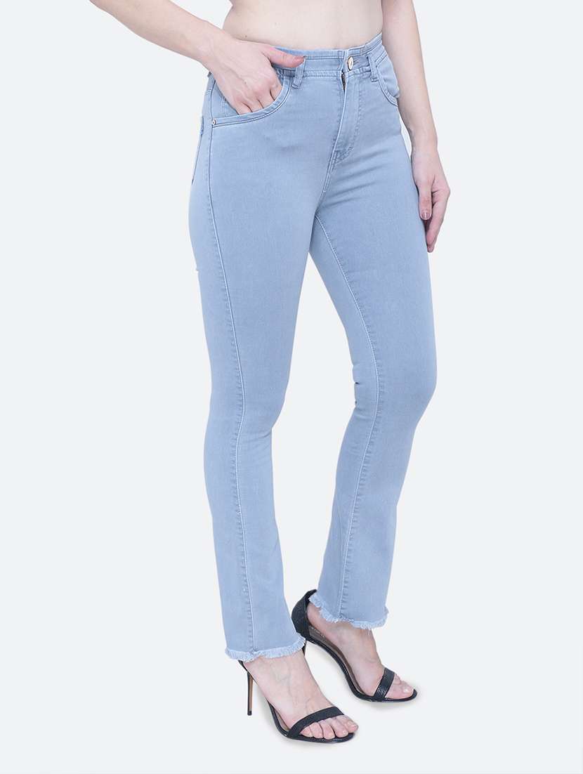 women's plain bootcut jeans - 19435483 -  Standard Image - 1