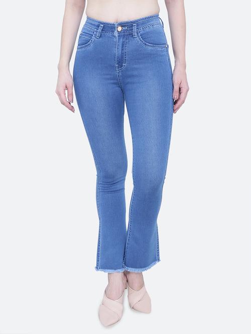 women's plain bootcut jeans - 19435484 -  Standard Image - 0