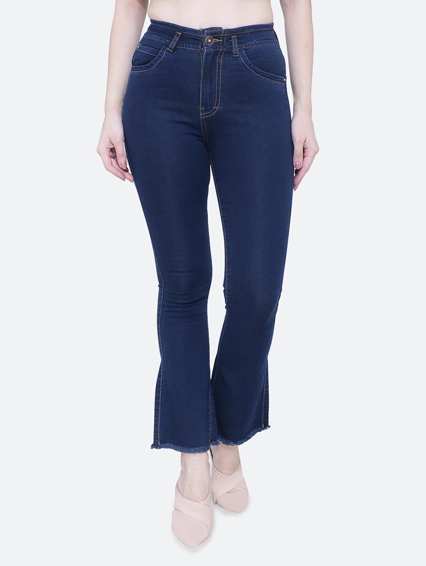 women's plain bootcut jeans - 19435485 - Zoom Image - 0