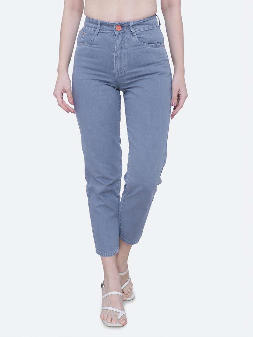 women's plain slim fit jeans