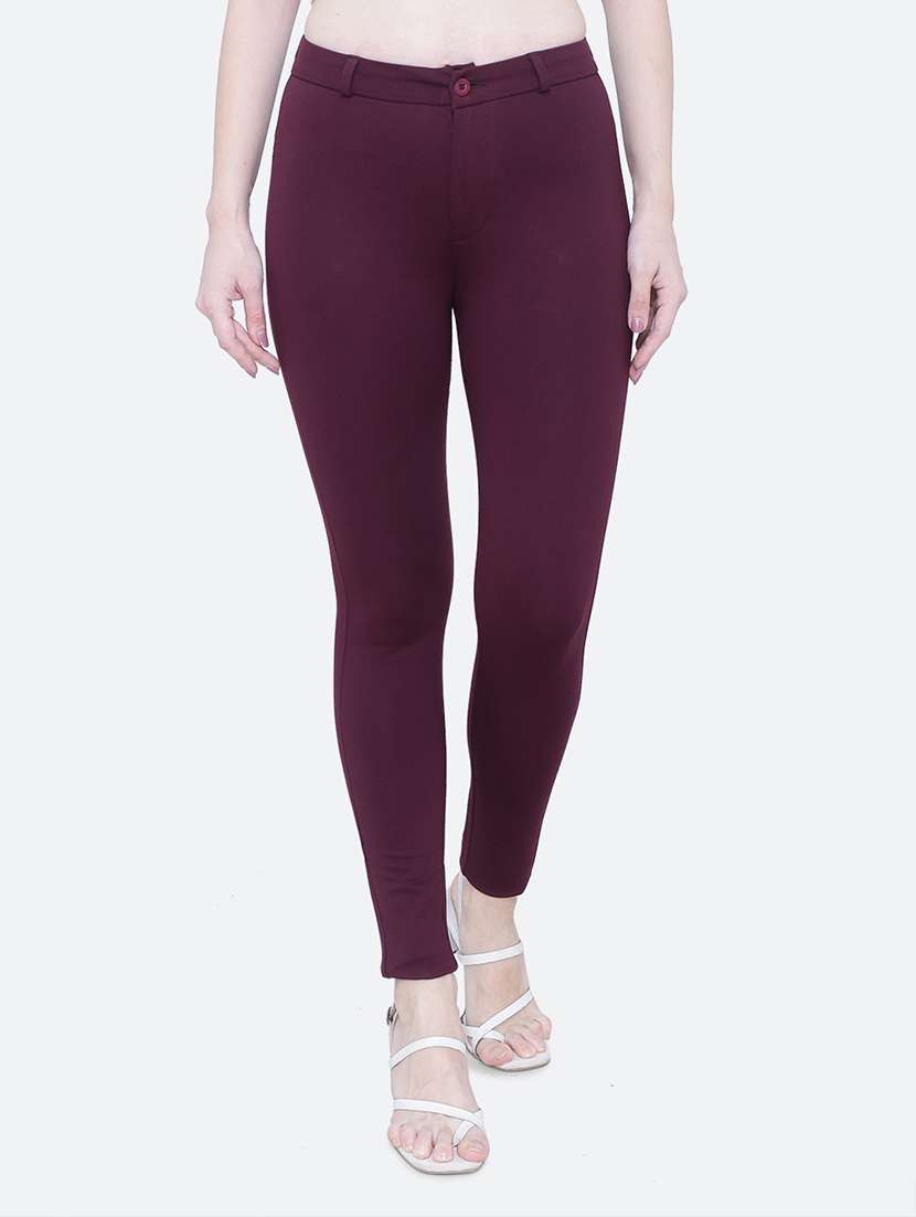 women high rise trouser