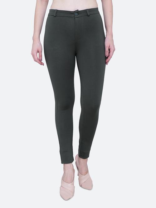 women high rise trouser - 19435572 - Standard Image - 0