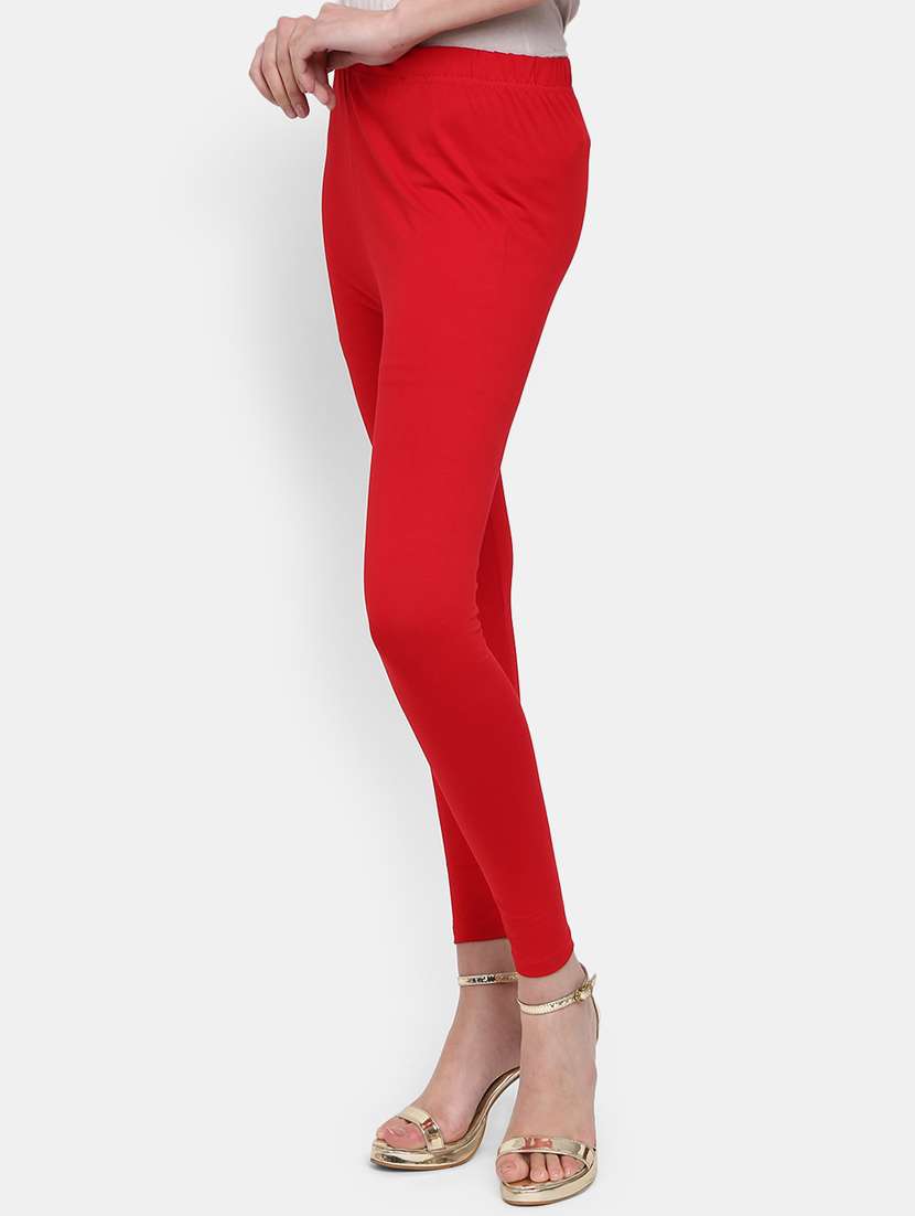 red cotton leggings - 19436190 -  Standard Image - 1