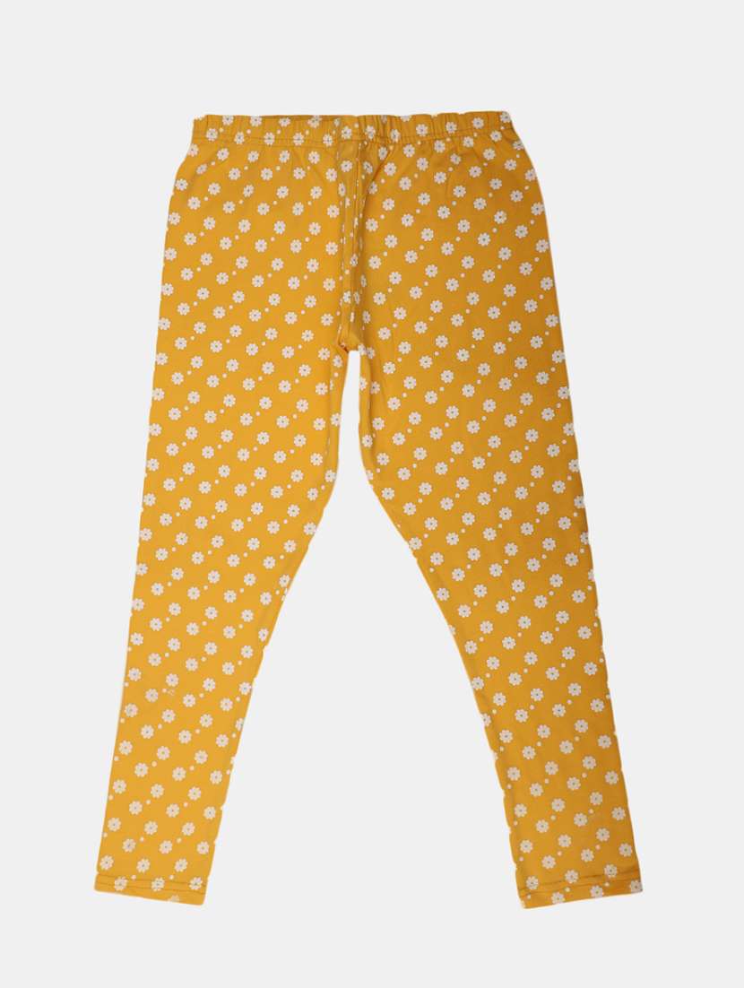girls mid rise printed legging - 19436504 -  Standard Image - 1
