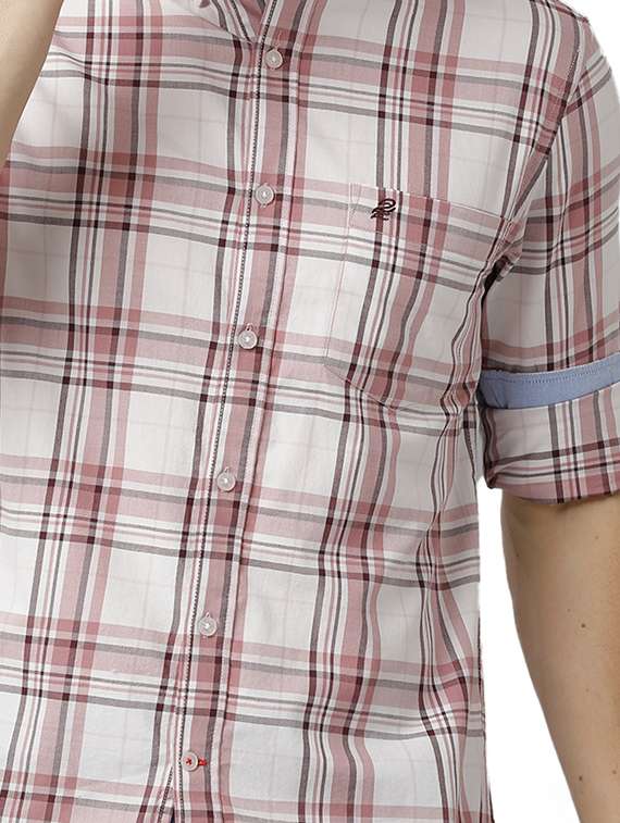 mens checks casual shirt - 19436517 -  Standard Image - 4