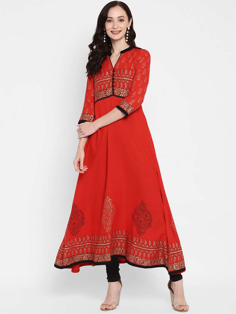 women's flared kurta