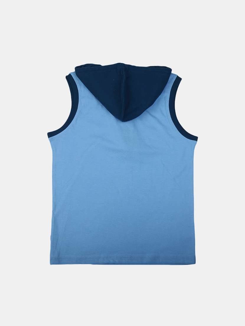 boys cotton hooded vest - 19436807 -  Standard Image - 1