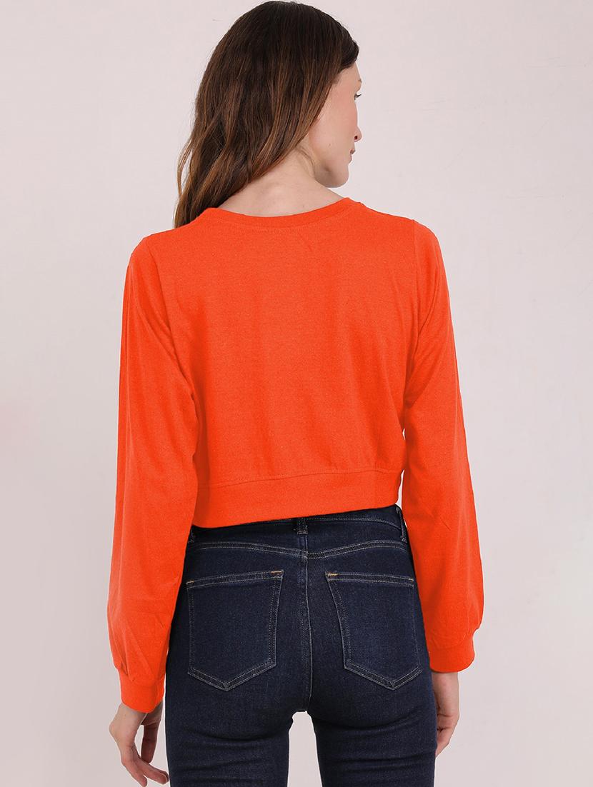 women's plain sweatshirt - 19438188 - Standard Image - 1