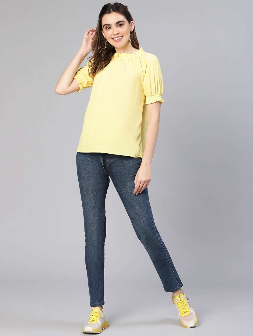 women's straight mock neck top - 19440853 - Standard Image - 4