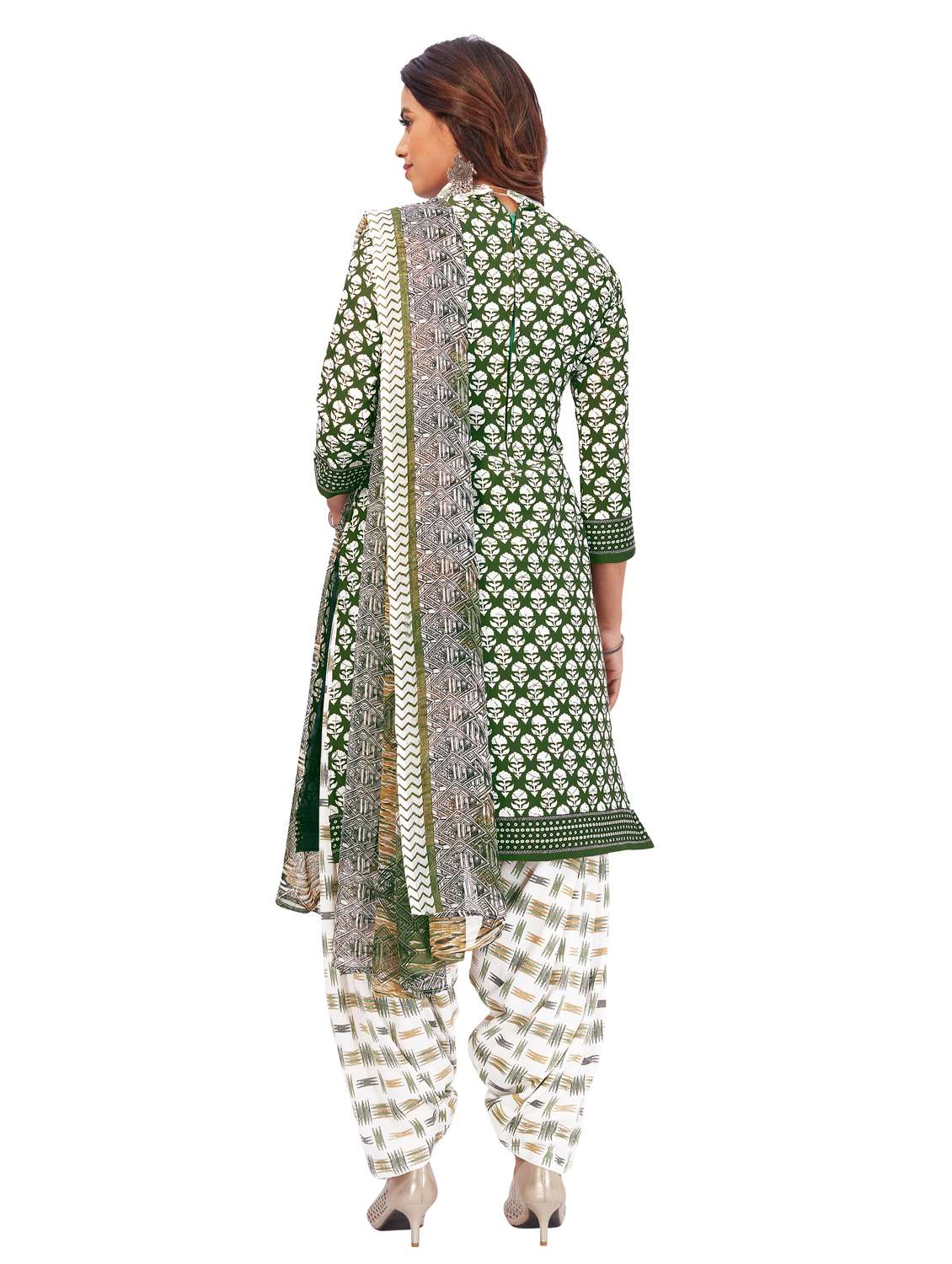 printed unstitched salwar suit - 19452006 -  Standard Image - 1