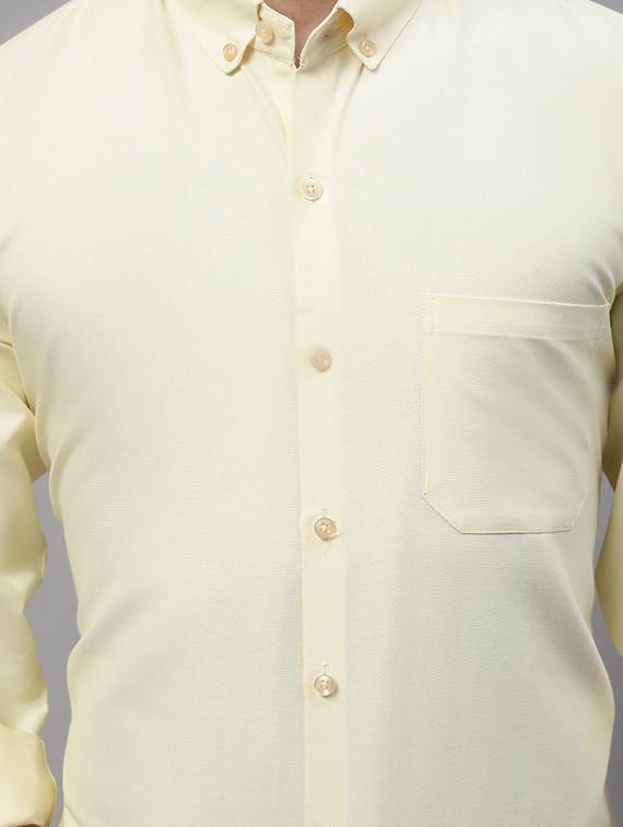 mens solid casual shirt - 19453033 - Standard Image - 4
