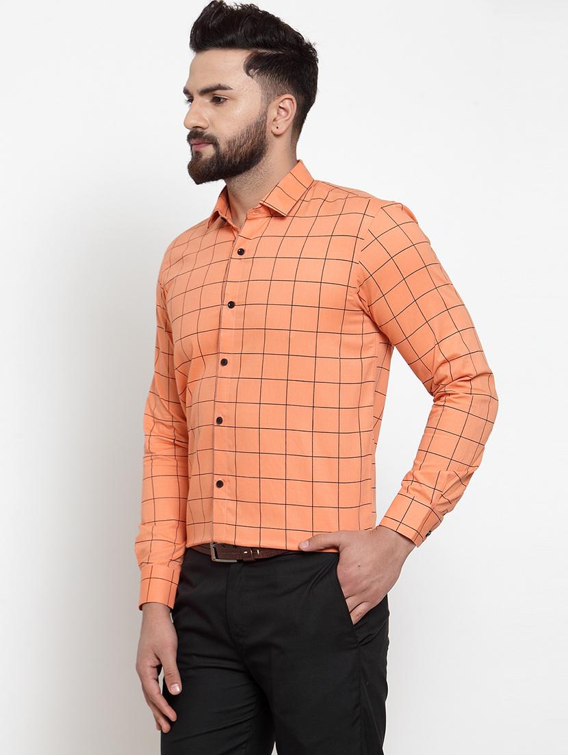 mens checks formal shirt - 19453115 -  Standard Image - 1