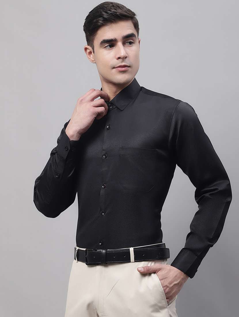 mens solids formal shirt