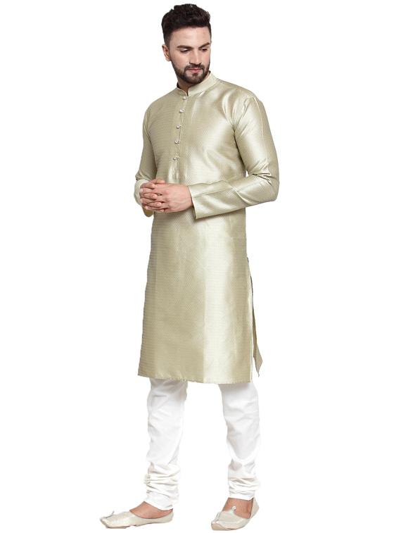 self design kurta pyjama set - 19453382 - Standard Image - 1