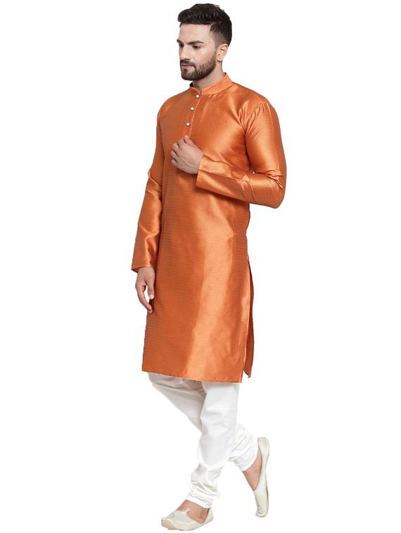 self design kurta pyjama set - 19453386 - Standard Image - 1