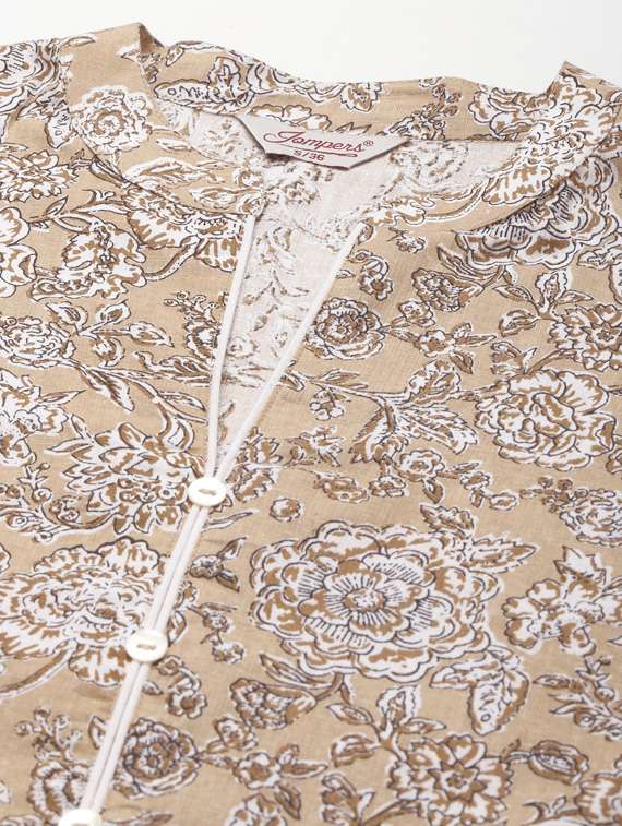 women's flared kurta - 19453982 -  Standard Image - 4