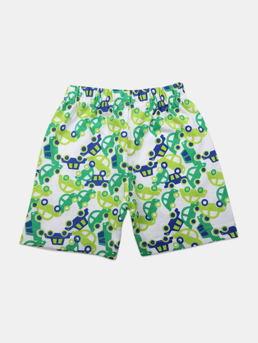 pack of 2 printed multi colored shorts - 19460387 -  Standard Image - 4