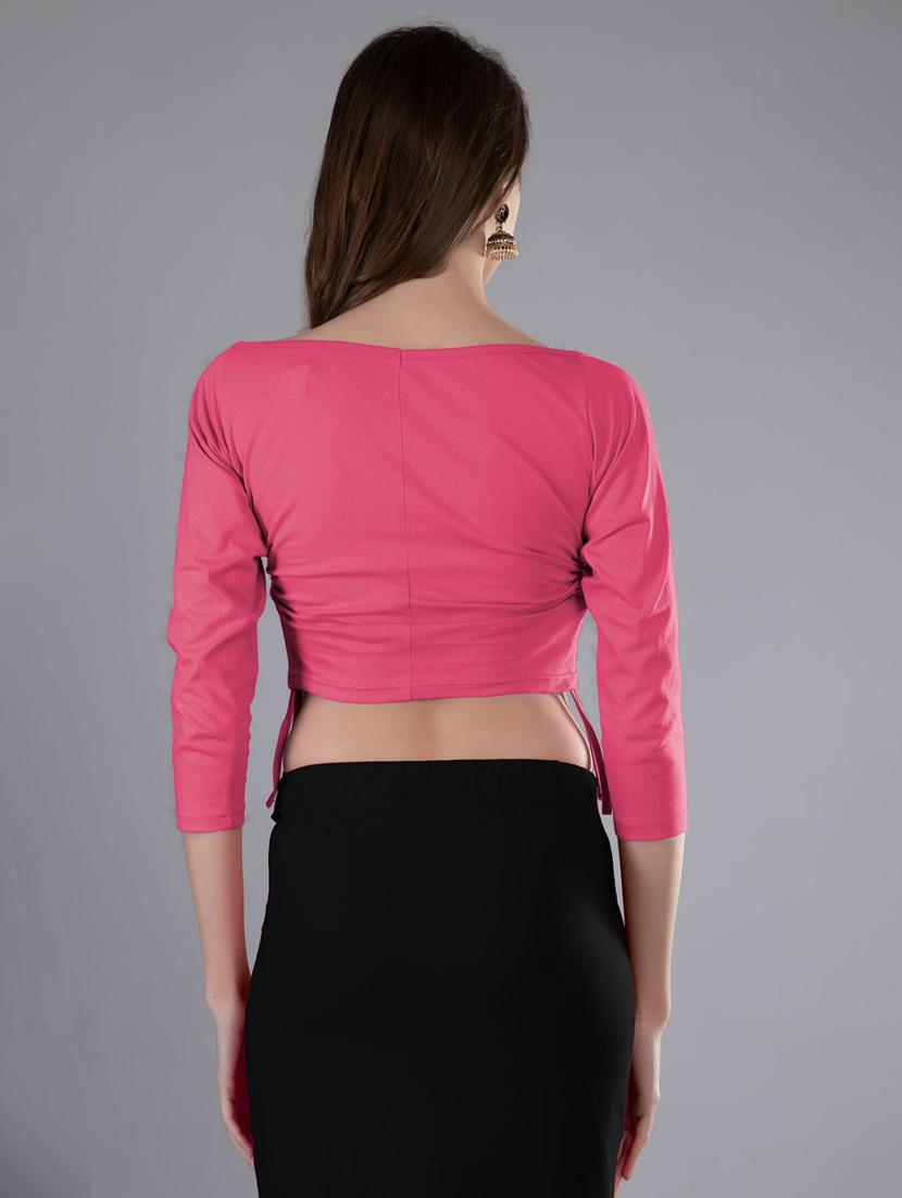 plain regular blouse - 19466532 - Standard Image - 1