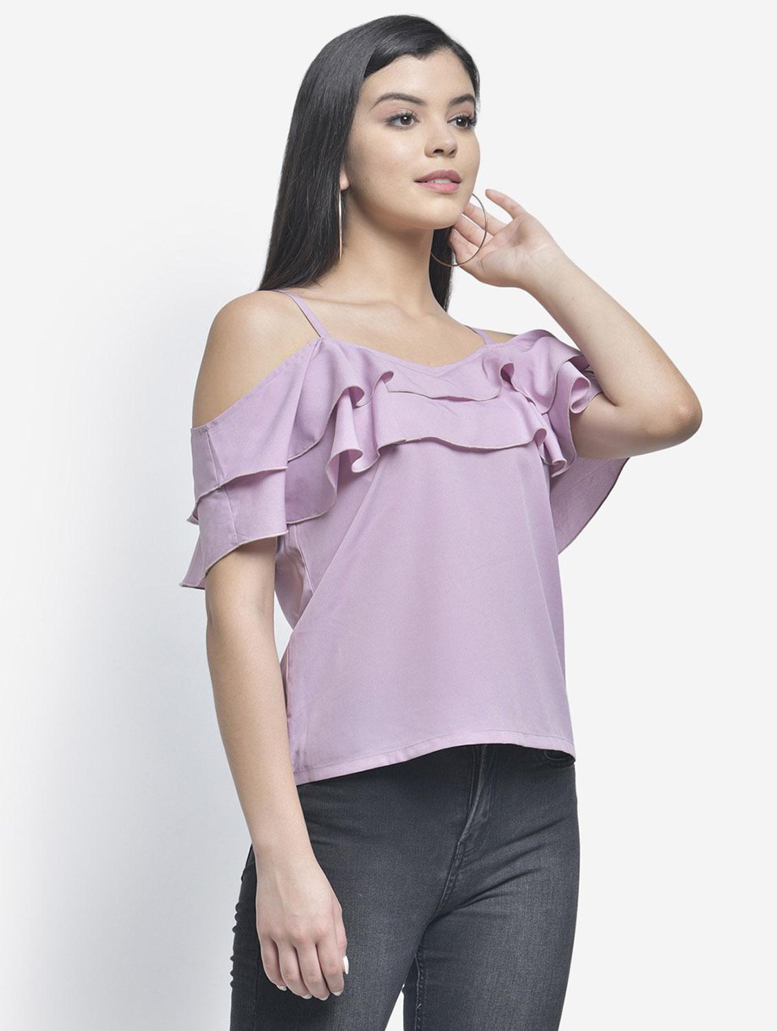purple solid top - 19469225 -  Standard Image - 1